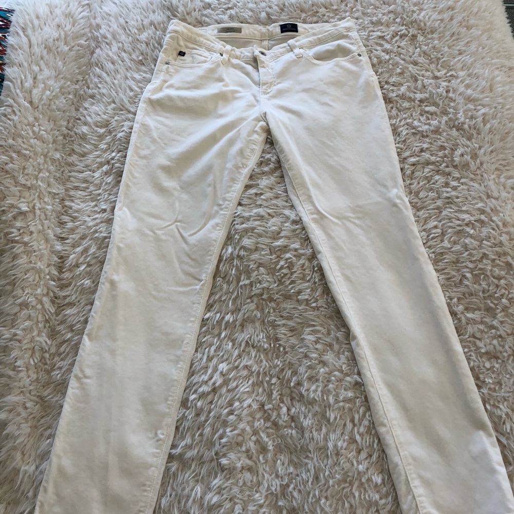 AG corduroy straight leg jeans Stilt